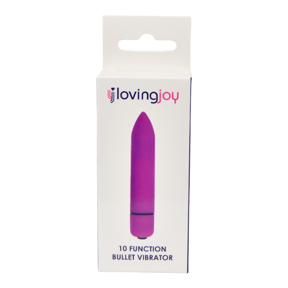 Loving Joy 10 Function Purple Bullet Vibrator - Image 4