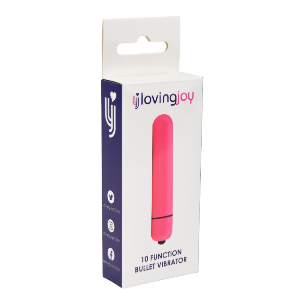 Loving Joy 10 Function Pink Bullet Vibrator - Image 5