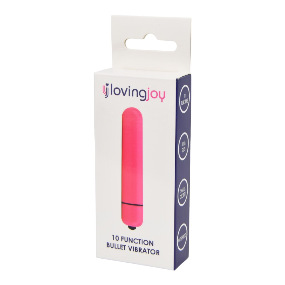 Loving Joy 10 Function Pink Bullet Vibrator - Image 6