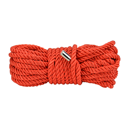 Bound to Please Silky Bondage Rope 10m Red - Image 2