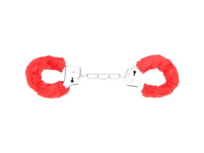 Bound to Play. Heavy Duty Furry Handcuffs Red Bound to Play. Heavy Duty Furry Handcuffs Red