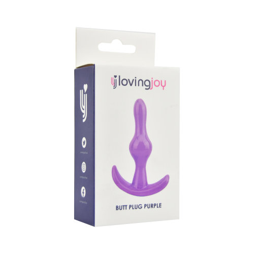 Loving Joy Butt Plug Purple - Image 5
