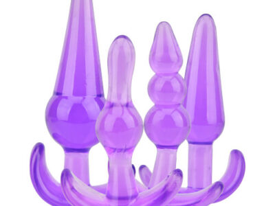 Loving Joy Butt Plug Training Kit Purple