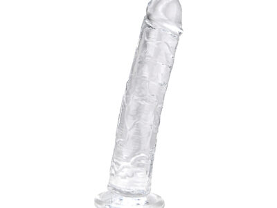 Loving Joy 8.5 Inch Suction Cup Dildo Clear