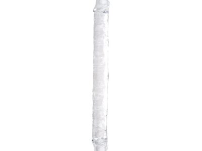 Loving Joy 18 Inch Double Ended Dildo Clear Loving Joy 18 Inch Double Ended Dildo Clear