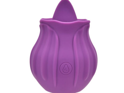 Loving Joy Rose Licking Clitoral Vibrator Purple