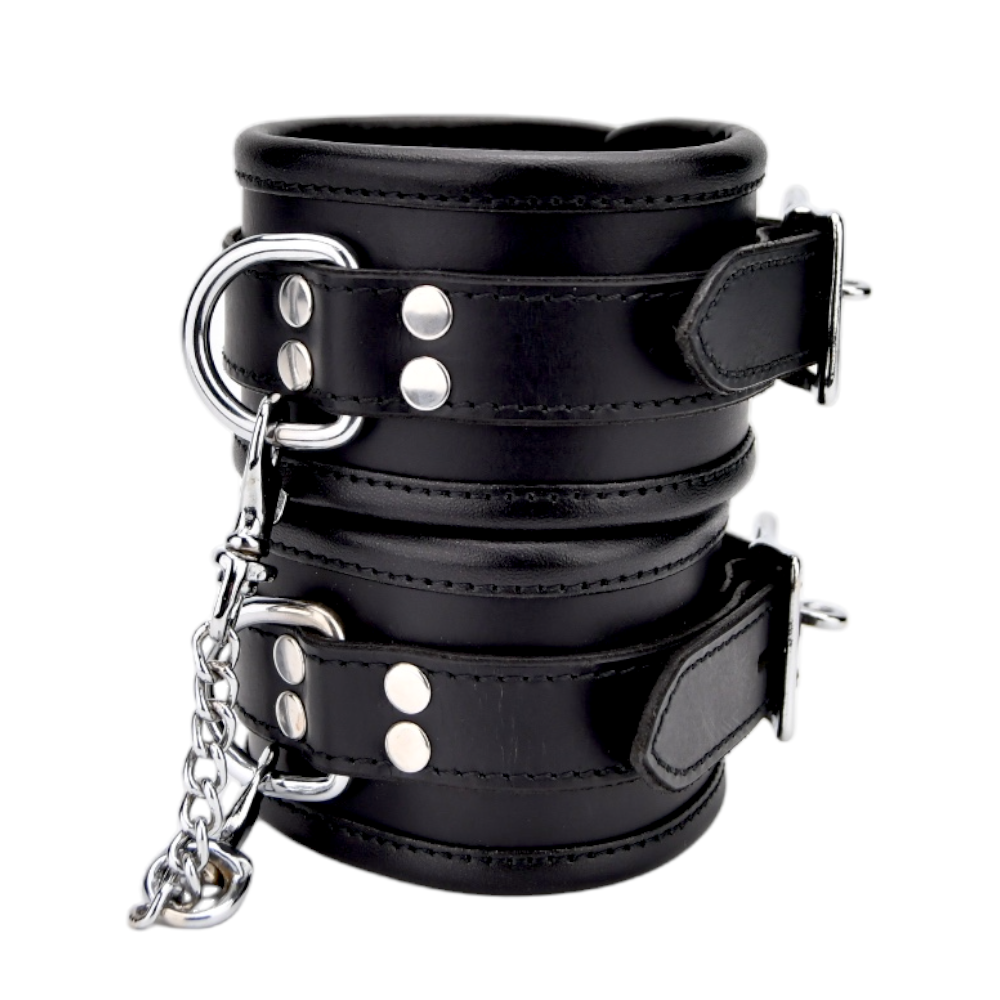 BOUND Leather Wrist Restraints - Image 3