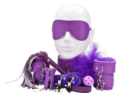 Bound to Play Bondage Kit Purple (11 Piece) Bound to Play Bondage Kit Purple (11 Piece)