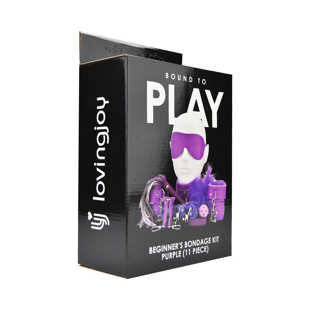 Bound to Play Bondage Kit Purple (11 Piece) - Image 14