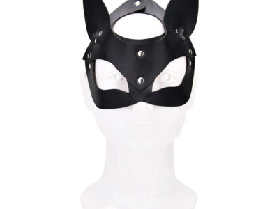 Bound to Play Kitty Cat Face Mask Black Bound to Play Kitty Cat Face Mask Black