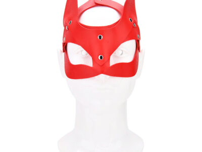Bound to Play Kitty Cat Face Mask Red Bound to Play Kitty Cat Face Mask Red