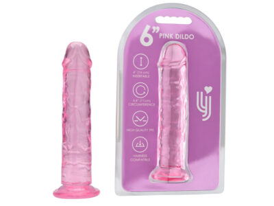Loving Joy 6 Inch Suction Cup Dildo Pink Loving Joy 6 Inch Suction Cup Dildo Pink