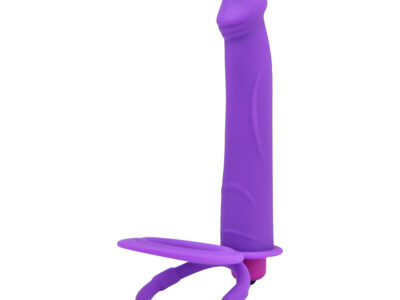 Loving Joy Double Penetration Strap On Vibrator