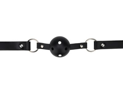 Bound to Play Breathable Ball Gag Black
