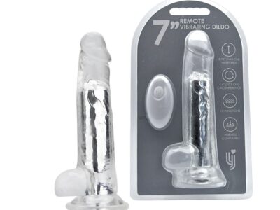 Loving Joy 7 Inch Remote Vibrating Dildo