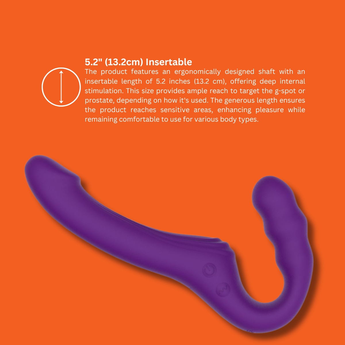 Mina Echo Remote Vibrating Strapless Strap On - Image 9