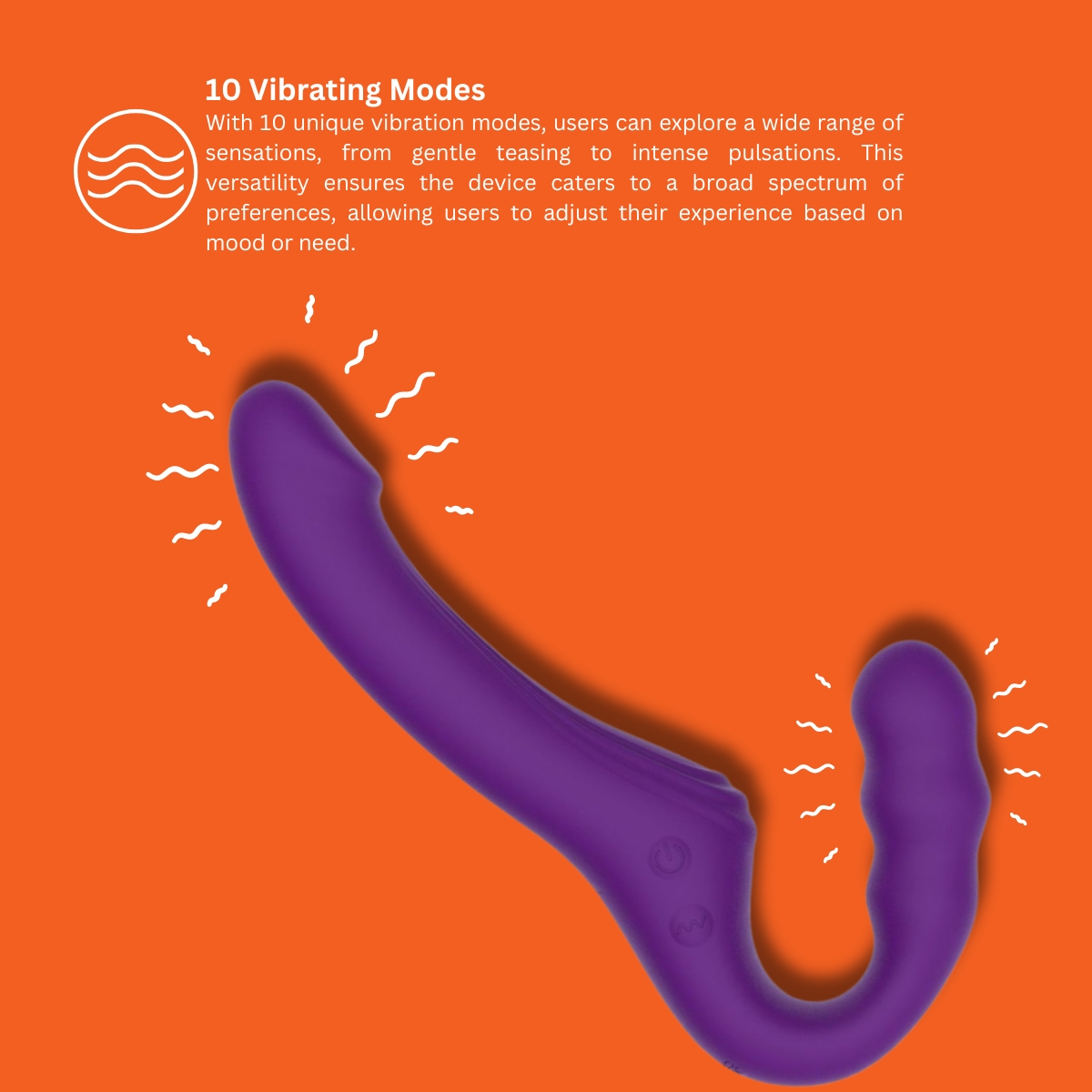 Mina Echo Remote Vibrating Strapless Strap On - Image 10