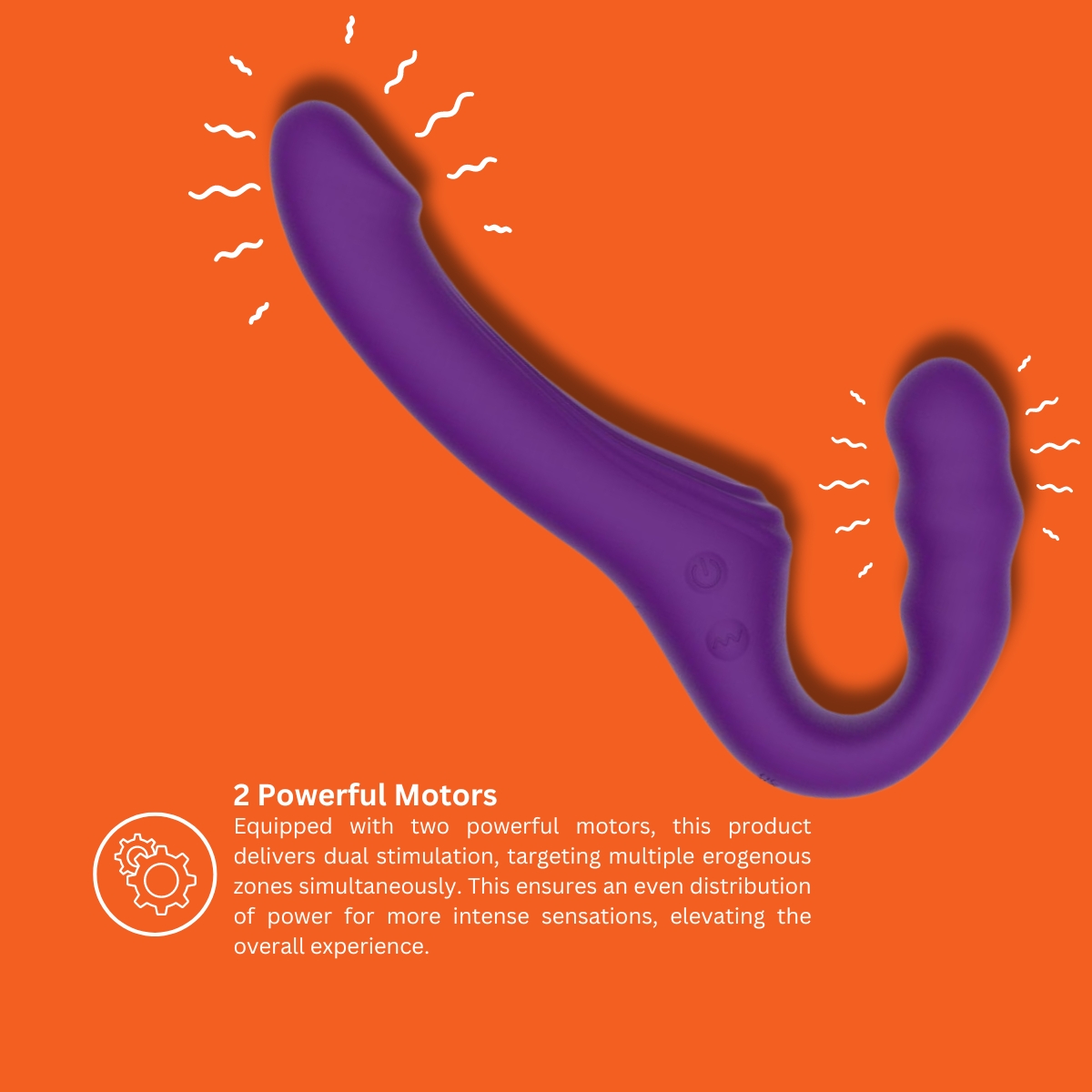 Mina Echo Remote Vibrating Strapless Strap On - Image 12