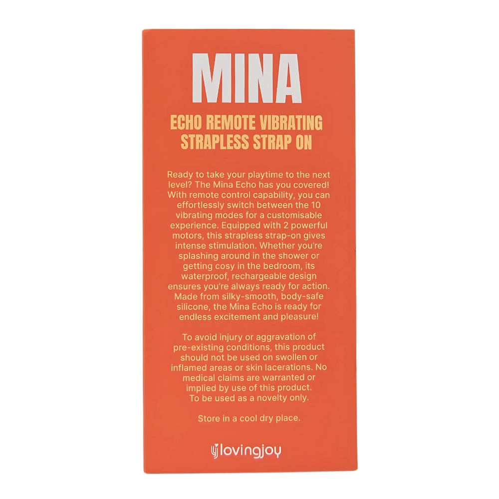 Mina Echo Remote Vibrating Strapless Strap On - Image 16