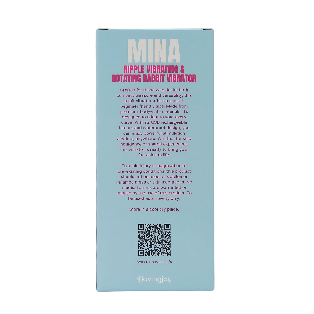 Mina Ripple Vibrating & Rotating Rabbit Vibrator - Image 13