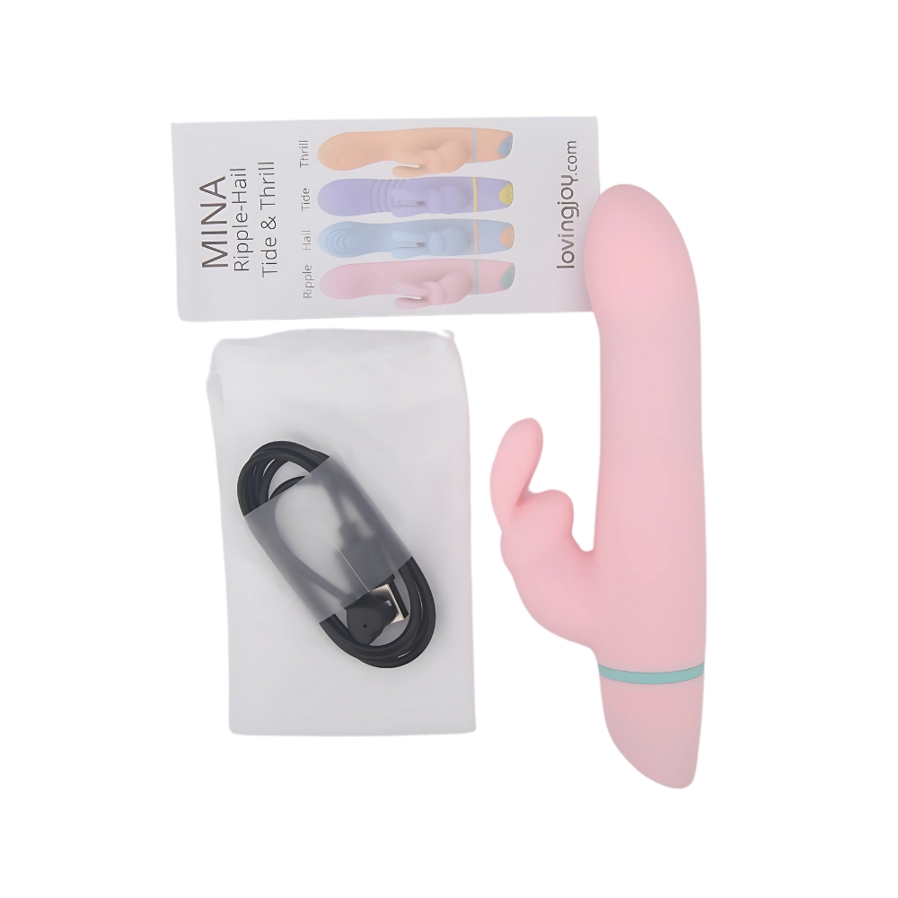 Mina Ripple Vibrating & Rotating Rabbit Vibrator - Image 14