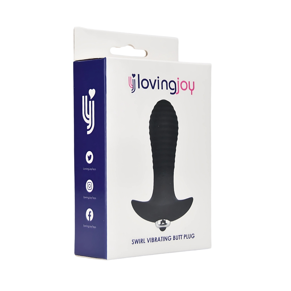 Loving Joy Swirl 7 Function Vibrating Butt Plug - Image 8