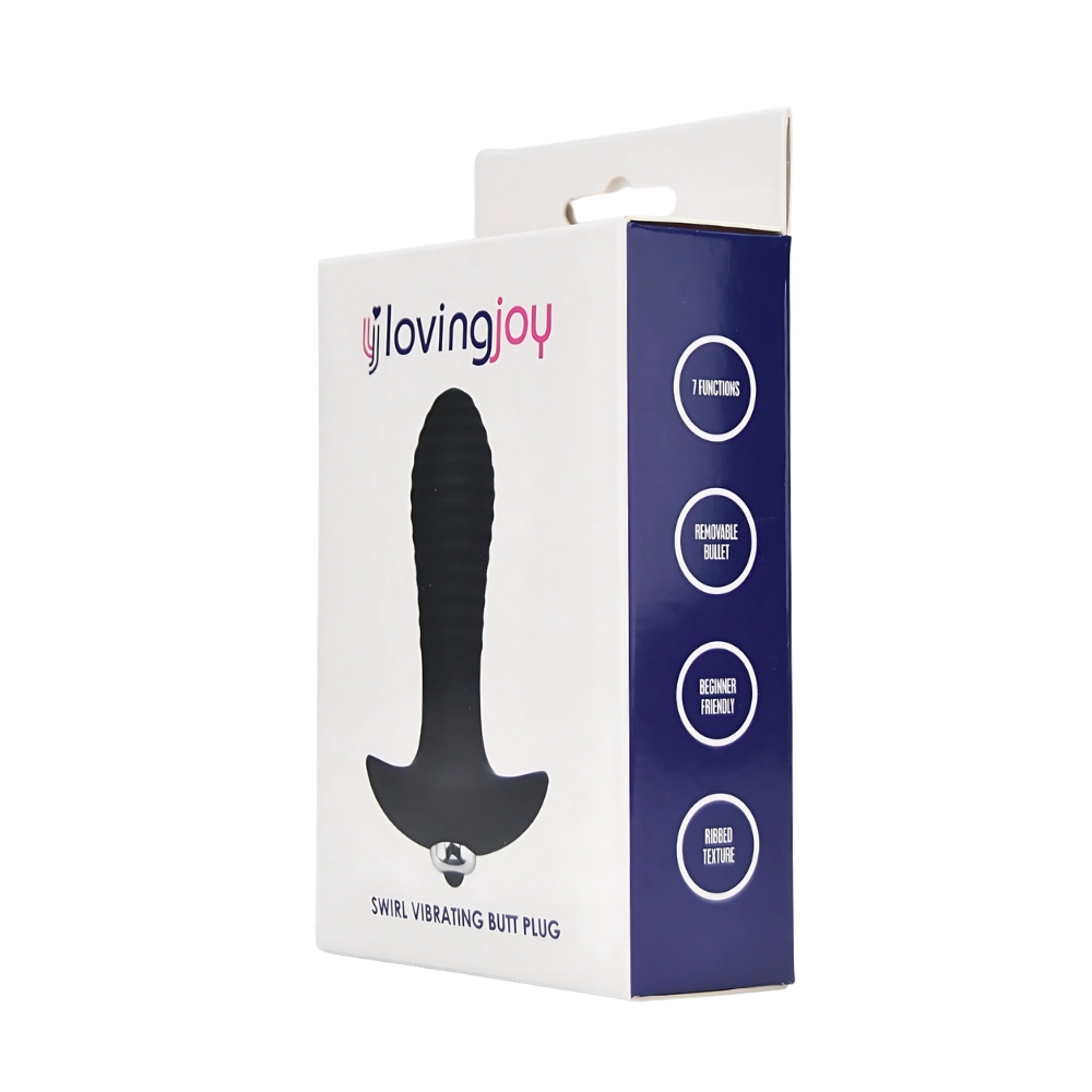 Loving Joy Swirl 7 Function Vibrating Butt Plug - Image 9
