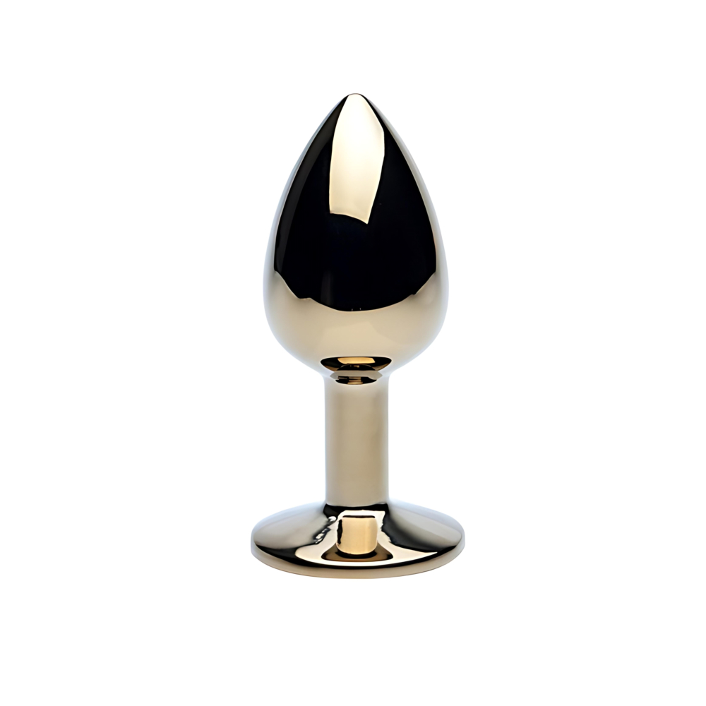 Precious Metals Gold Butt Plug-Small - Image 2