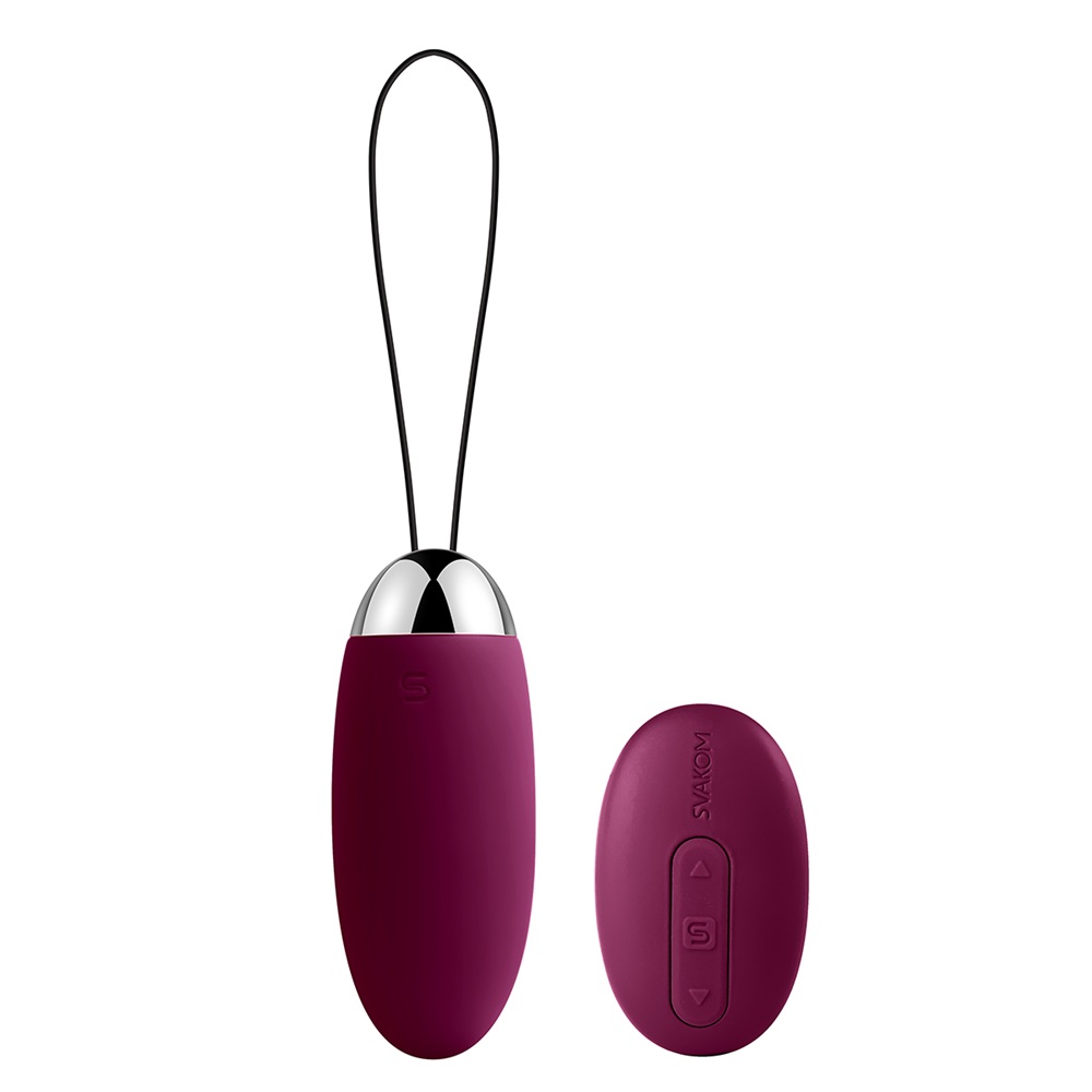 Svakom Elva Remote Control Vibrating Bullet - Red