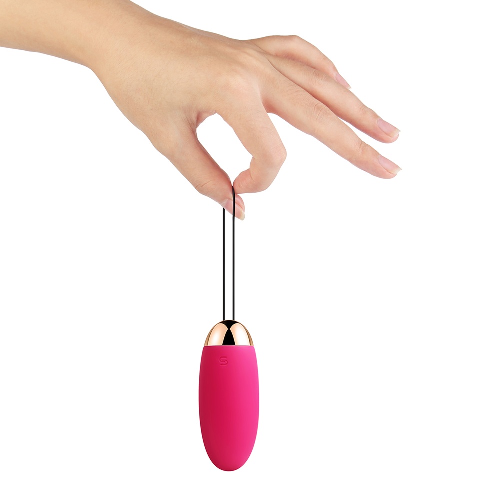Svakom Elva Remote Control Vibrating Bullet - Red - Image 3