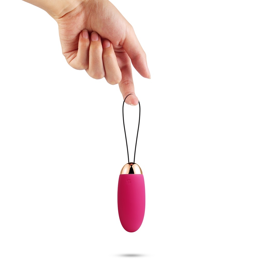Svakom Elva Remote Control Vibrating Bullet - Red - Image 4