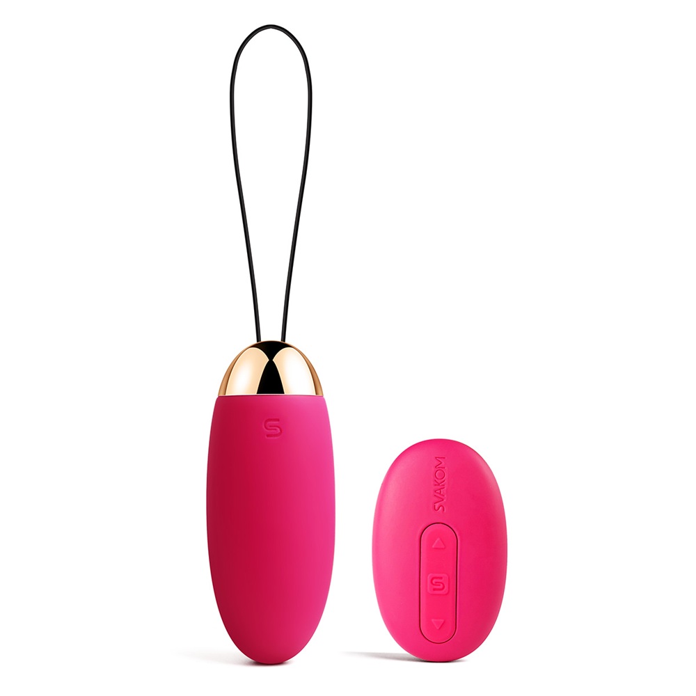 Svakom Elva Remote Control Vibrating Bullet - Red - Image 5