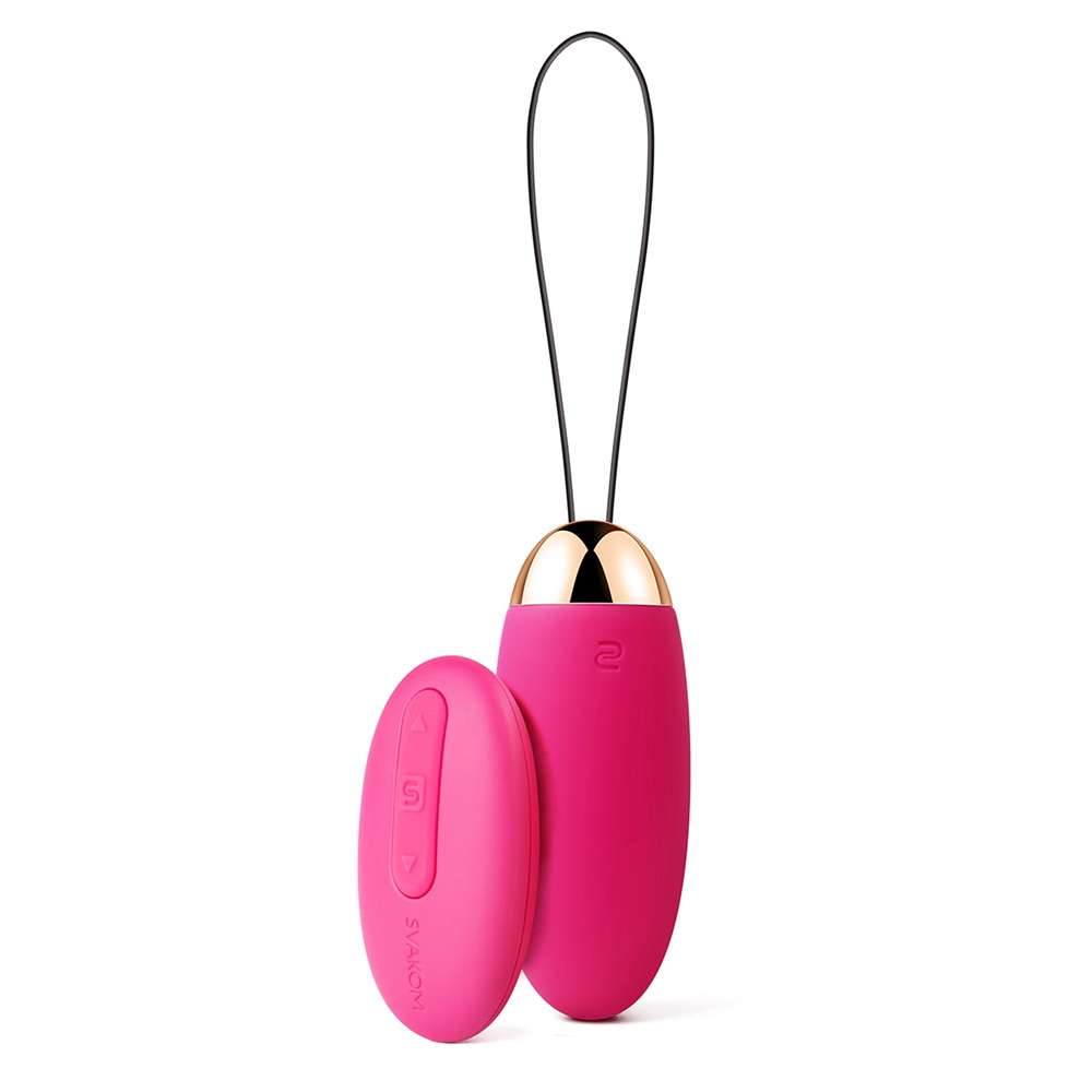 Svakom Elva Remote Control Vibrating Bullet - Red - Image 7