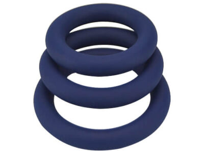 Loving Joy Thick Silicone Cock Rings 3 Pack