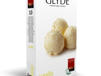 Glyde Ultra Vanilla Flavour Vegan Condoms 10 Pack Glyde Ultra Vanilla Flavour Vegan Condoms 10 Pack