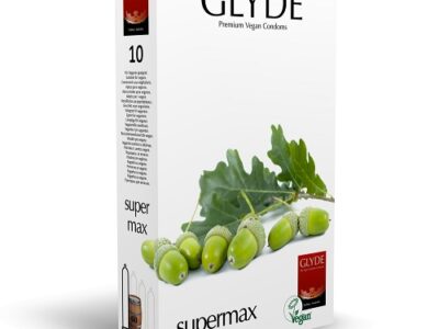 Glyde Ultra Super Max Vegan Condoms 10 Pack Glyde Ultra Super Max Vegan Condoms 10 Pack