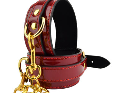 Bound to Please Red Ankle Cuffs Bound to Please Red Ankle Cuffs