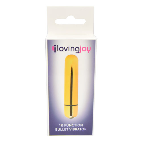 Loving Joy 10 Function Gold Bullet Vibrator - Image 5
