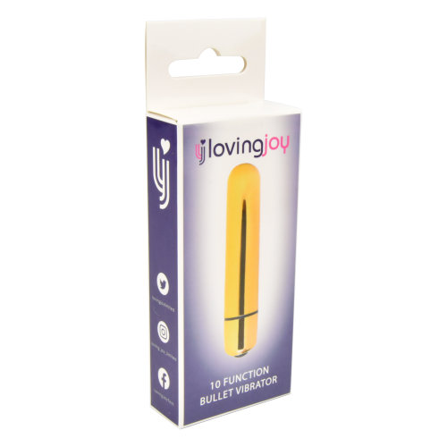 Loving Joy 10 Function Gold Bullet Vibrator - Image 6