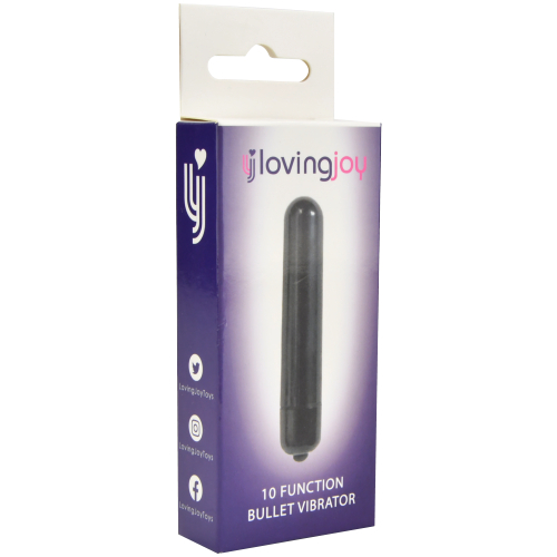 Loving Joy 10 Function Obsidian Bullet Vibrator - Image 7