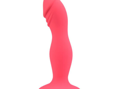 Loving Joy 6 Inch Silicone Dildo with Suction Cup Pink
