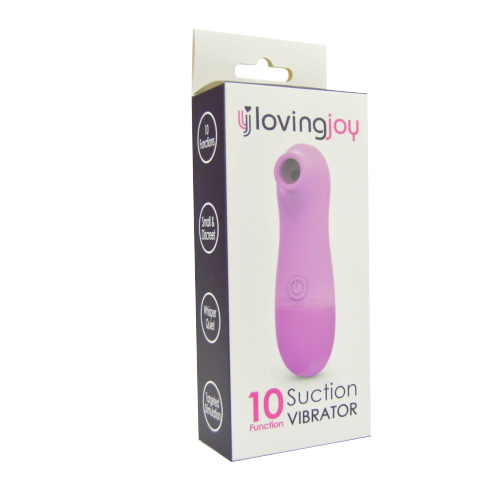 Loving Joy 10 Function Clitoral Suction Vibrator Pink - Image 7