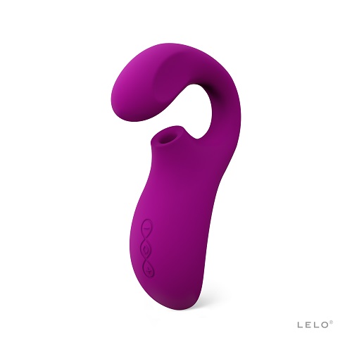 LELO Enigma Dual Stimulation Sonic Massager Deep Rose - Image 2