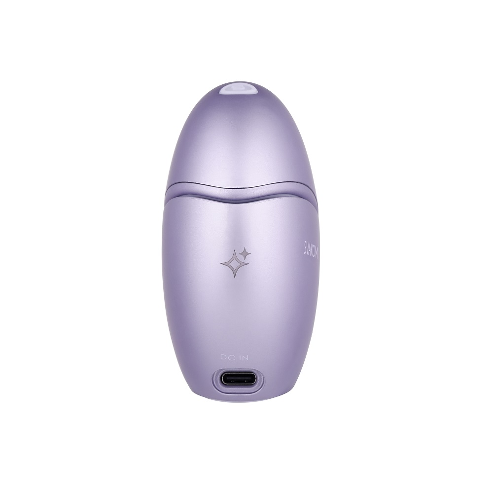 Svakom Galaxie Suction Vibrator with Mood Projector Metallic Lilac - Image 5
