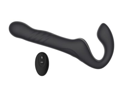 Mina Surge Remote Thrusting & Vibrating Strapless Strap On Mina Surge Remote Thrusting & Vibrating Strapless Strap On