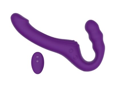 Mina Echo Remote Vibrating Strapless Strap On Mina Echo Remote Vibrating Strapless Strap On