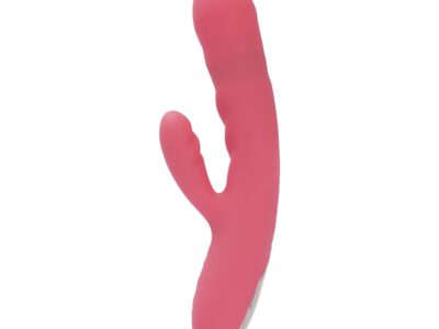 Svakom Avery Thrusting Vibrator with Clitoral Stimulator Pink Svakom Avery Thrusting Vibrator with Clitoral Stimulator Pink