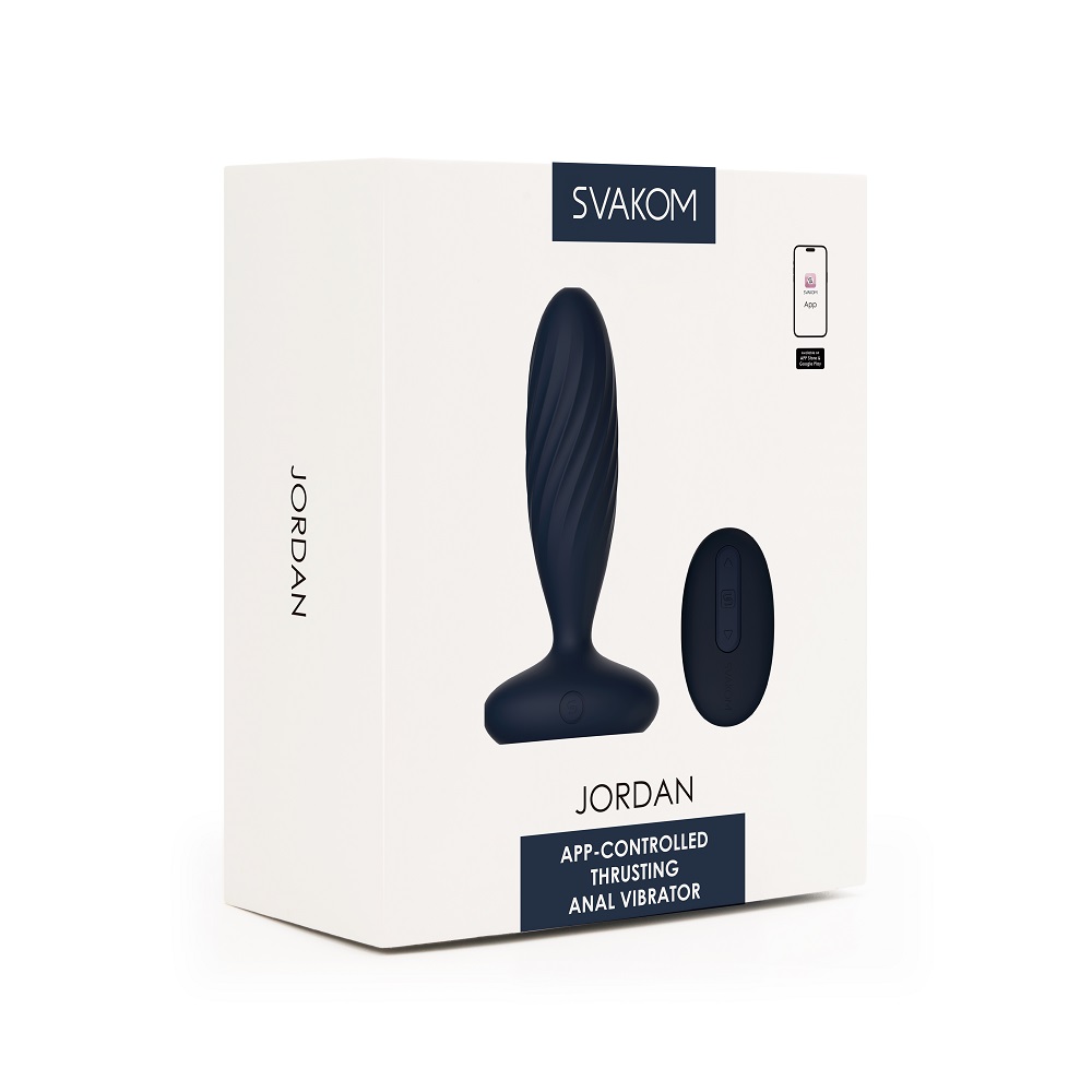 Svakom Jordan App-Controlled Thrusting Anal Vibrator - Image 10