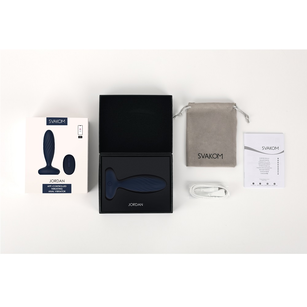 Svakom Jordan App-Controlled Thrusting Anal Vibrator - Image 9