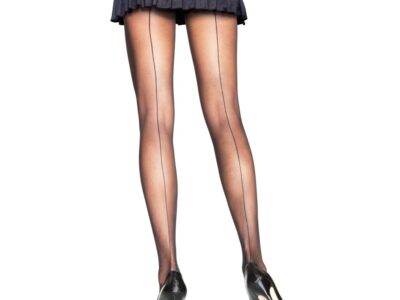 Leg Avenue Backseam Sheer Pantyhose – Black Leg Avenue Backseam Sheer Pantyhose – Black